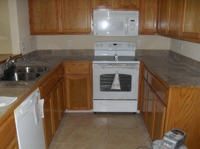 Kitchen in a home built by Advantage Design, Lafayette Parish, 2011