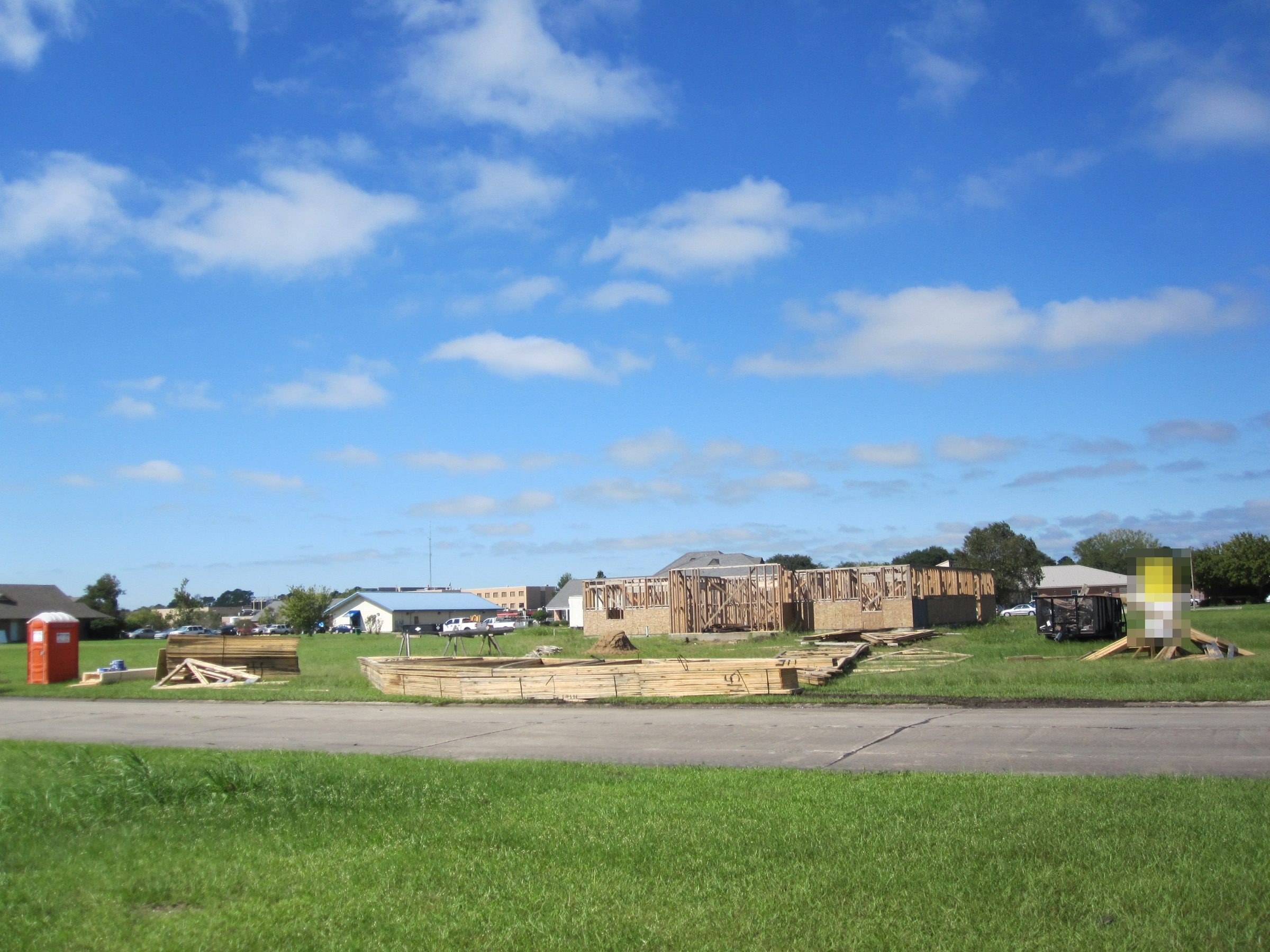 Medical office under construction, New Iberia, 2009
